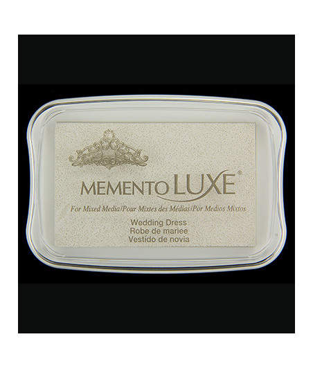 TSUKINEKO - Memento Luxe inkpad, large Wedding Dress- tampone