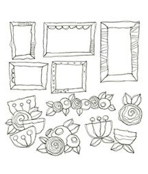 CartoLINE - Respira (In Bianco e Nero) by Erica Nicomedi 12''x12''