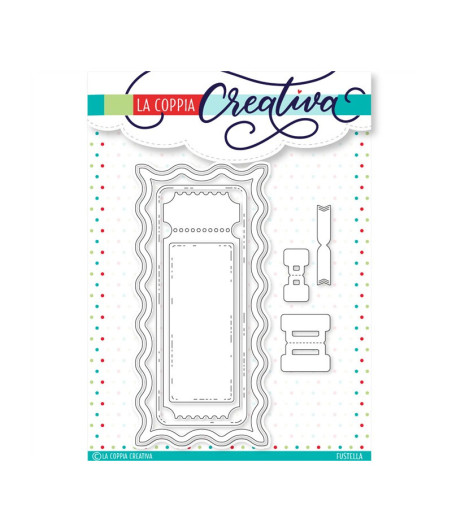 COPPIA CREATIVA - Fustelle SLIMLINE A ONDE