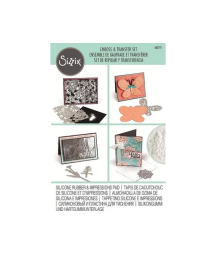SIZZIX - Emboss & Transfer Set - Silicone Rubber e Impression Pad