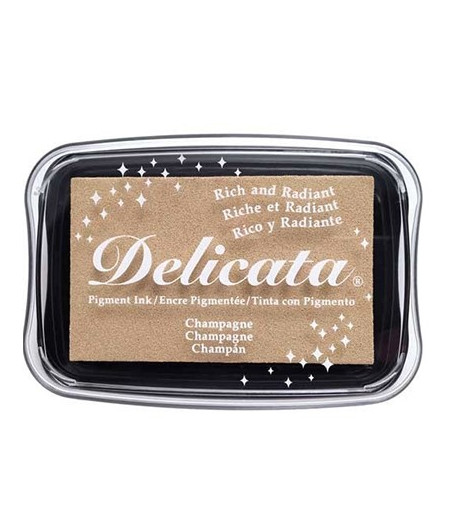 TSUKINEKO - Delicata Large Inkpads Champagne - tampone