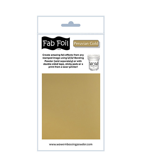 WOW! - Fabulous Foil - Peruvian Gold