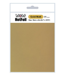 WOW! - Hot Foil - Gold Matt