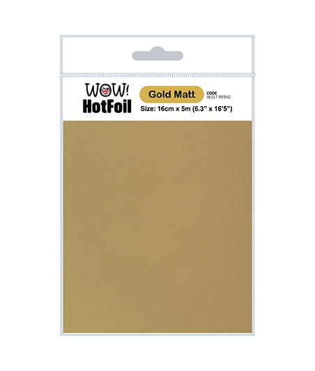 WOW! - Hot Foil - Gold Matt