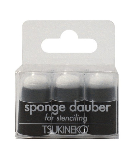 TSUKINEKO - Set With 3 Fingertip Sponge Daubers