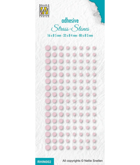 NELLIE'S CHOICE - Enamel Dots Rosa faccettati