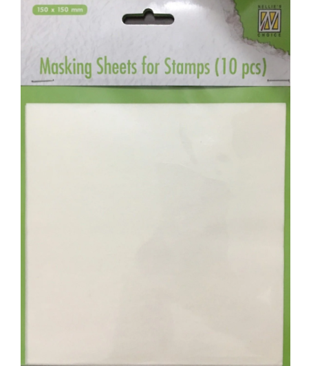 NELLIE'S - Masking Sheets for Stamps 15x15cm 10pcs/pkg