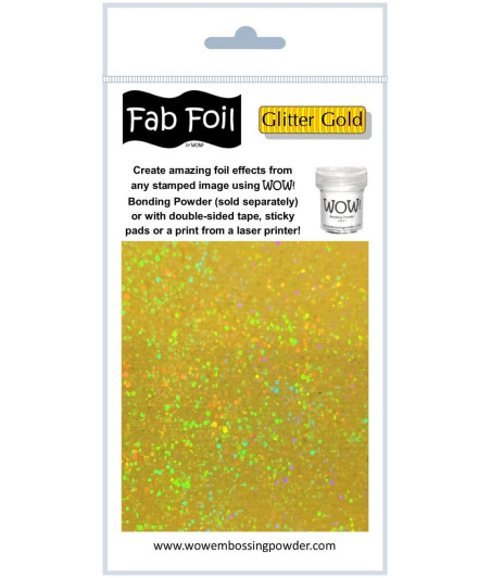 WOW! - Fabulous Foil - Glitter Gold
