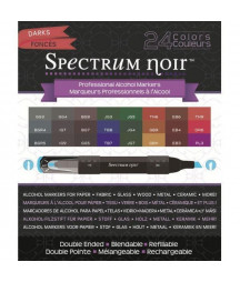 SPECTRUM NOIR - 24 Pen Set - Darks