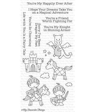 MY FAVORITE THINGS  - Clear Stamp - Knight In Shining Armor