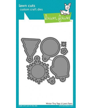 LAWN FAWN - Winter tiny tags