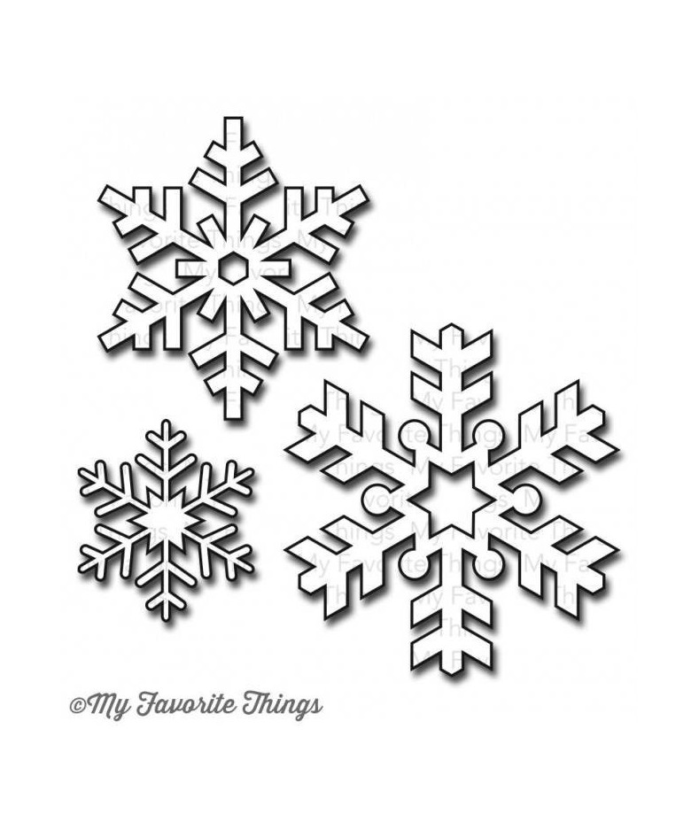 MY FAVORITE THINGS  - Die-namics  Let it Snowflake Too