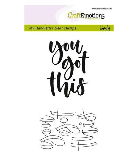 CRAFTEMOTIONS - Handletter - You got this