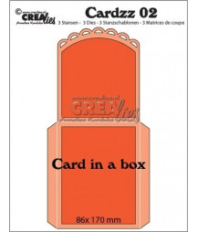 CREALIES - Card in a box CLCardzz02
