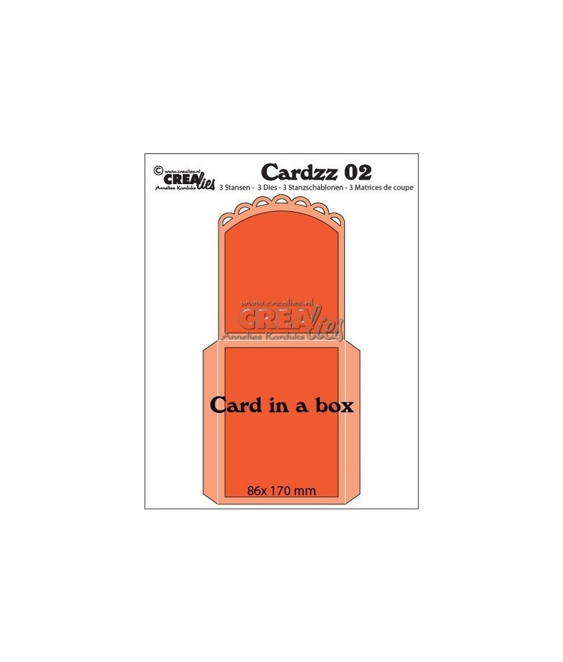 CREALIES - Card in a box CLCardzz02