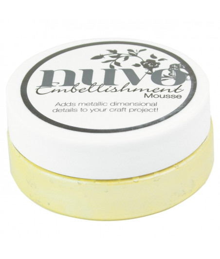 Nuvo Embellishment Mousse Lemon Sorbet