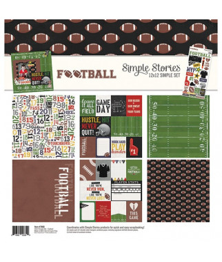 SIMPLE STORIES - Football -  Collection Kit 12x12