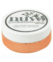 Nuvo Embellishment Mousse coral calypso