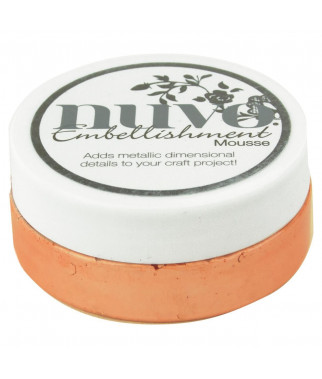 Nuvo Embellishment Mousse coral calypso