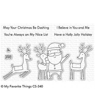 MY FAVORITE THINGS  - Clear Stamp - Santa & Friends Clear