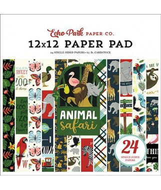 ECHO PARK -  Animal Safari - 12x12  Pad Collection Kit