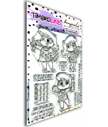 TimbroLINE - Le crafty's Angels by Laura Ranuzzi