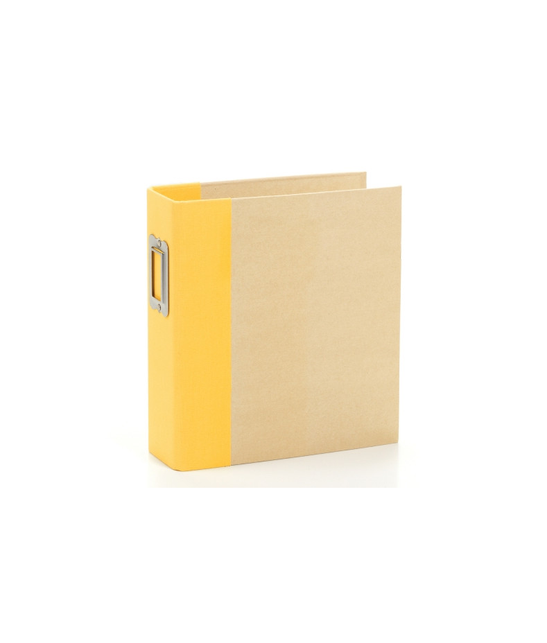 SIMPLE STORIES Album 6x8 Snap! Binders Yellow