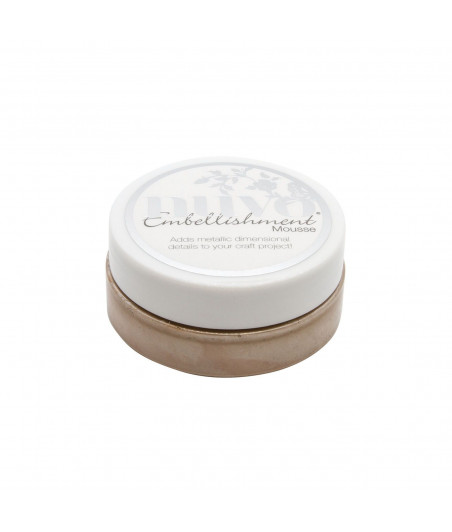 Nuvo Embellishment Mousse Soft Truffle