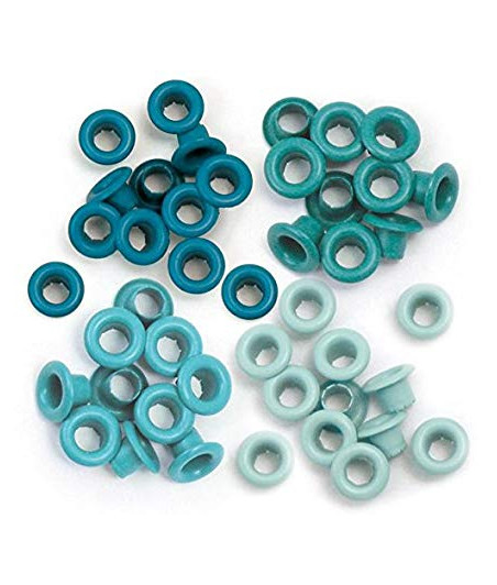 WE R MEMORY KEEPERS - Standard Eyelets - Turquoise