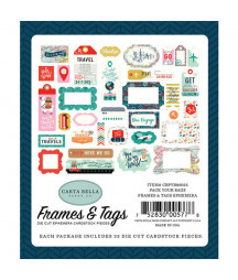 CARTA BELLA - Pack your Bags - Frame & Tags